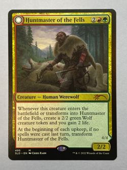 MTG - Secret Lair - Chris Rahn - Huntmaster of the Fells (#495) - Non-Foil - NM - Image 1