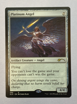 MTG - Secret Lair - Chris Rahn - Platinum Angel - Non-Foil - NM - Image 1