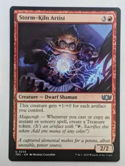 MTG Storm-Kiln Artist | Near Mint | Non-Foil - Image 1