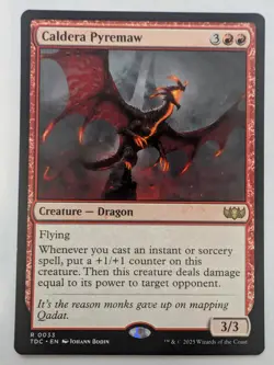 MTG | Caldera Pyremaw | Near Mint | Non-Foil - Image 1