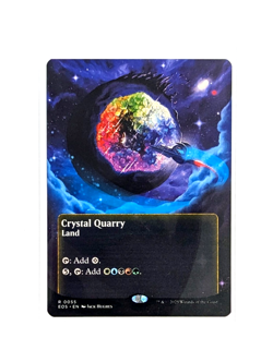 Crystal Quarry R 0055 Borderless REGULAR MTG Edge Of Eternities EOS EN NM/M - Image 1