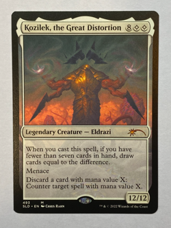 MTG - Secret Lair - Chris Rahn - Kozilek, the Great Distortion - Non-Foil - NM - Image 1