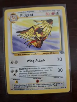 Pidgeot 24/64 Jungle Regular LP 1999 pokemon game - Image 1