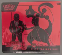 Sealed Pokemon Destined Rivals Pokemon Center Exclusive ETB Elite Trainer Box - Image 1