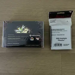 Pokemon World Championships 2025 Anaheim Rockabilly Sleeves & Deck Box Bundle - Image 2
