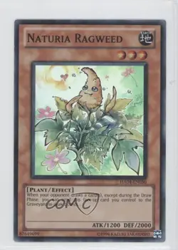 Naturia Ragweed Unlimited YuGiOh Hidden Arsenal 4: Trishula's Triumph - Image 1