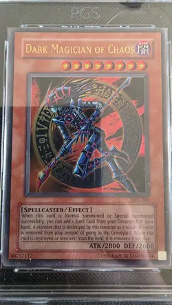 YuGiOh! Invasion of Chaos - Dark Magician of Chaos EN065 PGS 7 Unlimited - Image 2
