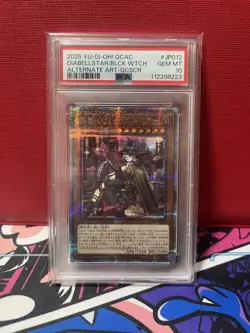 YuGiOh Diabellstar the Black Witch 25th Anniversary Secret Rare PSA10 - Image 1
