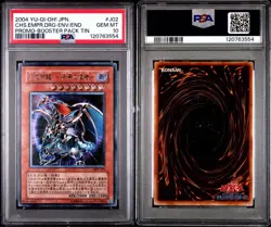 YuGiOh Chaos Emperor Dragon Envoy of the End Promo Ultimate Rare PSA10 - Image 1