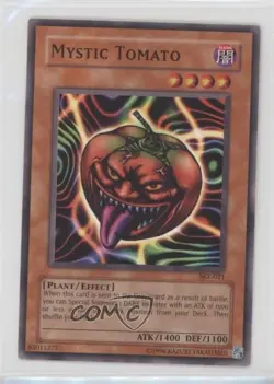 Mystic Tomato Unlimited YuGiOh Starter Deck Kaiba Evolution #SKE-021 2004 - Image 1