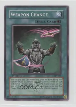 Weapon Change 1st Ed. YuGiOh Ancient Sanctuary #AST-041 2004 - Image 1