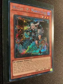 Yugioh Maliss P March Hare ALIN-EN023 Alliance Insight Secret Rare 1st Ed NM - Image 2