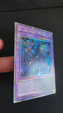 Yugioh El Shaddoll Winda RA04-EN052 Quarter Century Secret Rare 1st Ed V6 - Image 2