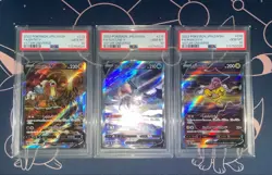 Sequential Suicune Entei Raikou Pokemon Card PSA10 SAR pokemon Card Game AR Mega - Image 1