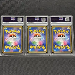 PSA 10 3 Sequential Madatsubomi Utsudon Utsubotto Pokemon Card 151 Master Ball M - Image 2