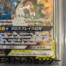 Reshiram Zekrom PSA10 Pokemon Card Reshiram SR GX Dream League pokemon Card Game - Image 3