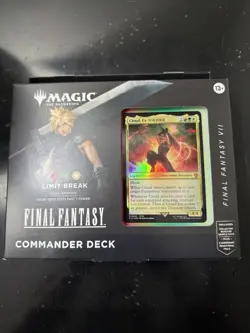 MTG MAGIC THE GATHERING FINAL FANTASY COMMANDER DECK LIMIT BREAK SEALED NIB - Image 1