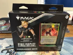 MTG MAGIC THE GATHERING FINAL FANTASY COMMANDER DECK LIMIT BREAK SEALED NIB - Image 1