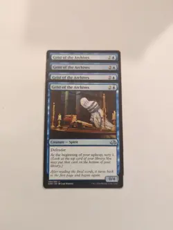 (4) Geist of the Archives *PLAYSET* Eldritch Moon Regular NM MTG - Image 1