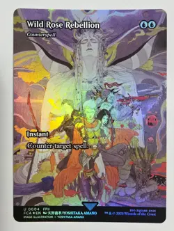 MTG Final Fantasy - Wild Rose Rebellion - Showcase Foil - Uncommon 0004 M/NM - Image 1
