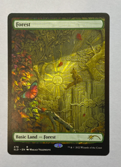 MTG - Secret Lair - Magali Villeneuve - Forest (#476) - Non-Foil- NM - Image 1