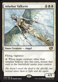Adarkar Valkyrie - Medium Play MTG Commander 2014 Edition - Image 1