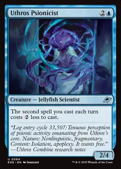 MTG Edge of Eternities *FOIL* U Uthros Psionicist #0084 - Image 1
