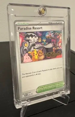 Pokemon World Championships 2025 English Paradise Resort SVP 224 Anaheim Promo!! - Image 1