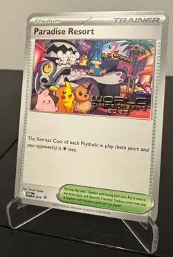 Pokemon World Championships 2025 English Paradise Resort SVP 224 Anaheim Promo!! - Image 3