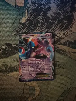 Pokemon DEOXYS EX 53/116 Rare 2014 World Championships Pokemon MP Rare - Image 1
