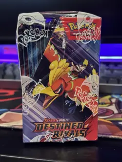 Pokemon Destined Rivals Booster Box - FACTORY SEALED ✅ - Image 2