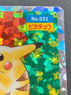 Pokemon card Pikachu NO.025 Topsun Pokemon TCG Japanese Holo Rare Nintendo - Image 3