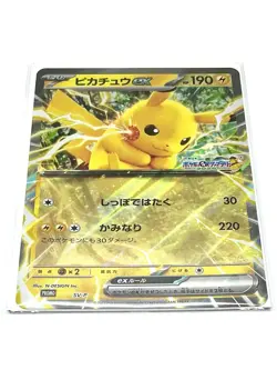 Pokemon Card Pikachu SV-P Promo Jumbo Size JR-EAST 2025 Stamp Rally Japanese - Image 4