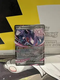 Genesect Ex 067/086 Double Rare Holo Black Bolt Pokemon Card Pack Fresh NM - Image 1