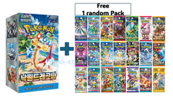 Pokemon Card Scarlet&Violet Paradise Drag sv7a Booster Box NEW (150card) Korean - Image 1