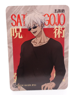 Gojo Satoru Jujutsu Kaisen Anime Collectible Trading Card - Image 1