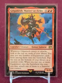 Gilgamesh, Master-at-Arms Final Fantasy Regular FIN 139 MTG Legendary Creature - Image 1
