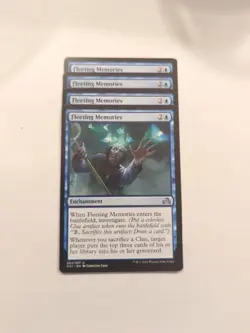 (4) Fleeting Memories *PLAYSET* Shadows over Innistrad Regular NM MTG - Image 1