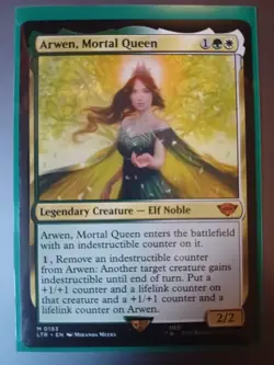 MTG Arwen, Mortal Queen the Lord of the Rings: Tales of Middle-earth 0193 - Image 1
