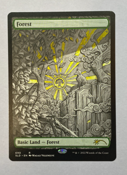 MTG - Secret Lair - Magali Villeneuve - Forest (#690) - Non-Foil- NM - Image 1