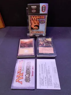 MtG Apocalypse 'Burial' Theme Deck from 2001 | Opened - Complete - Image 1