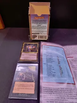 MtG Apocalypse 'Burial' Theme Deck from 2001 | Opened - Complete - Image 2