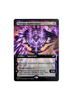 Entropic Battlecruiser R 0332 Extended Art REGULAR MTG Edge Of Eternities EOE EN - Image 1