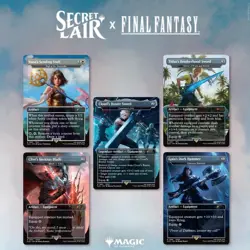 MTG Secret Lair x FINAL FANTASY: WEAPONS NON-FOIL EN - IN HAND FAST SHIP - Image 1