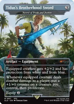 MTG Secret Lair x FINAL FANTASY: WEAPONS NON-FOIL EN - IN HAND FAST SHIP - Image 5