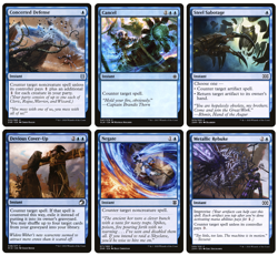 MTG - 6 x FOIL Blue Instant Counter Spell Cards - Various sets - All M/NM - Image 1