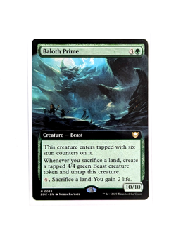 Baloth Prime R 0033 Extended Art REGULAR MTG Edge Of Eternities EOC EN NM/M - Image 1