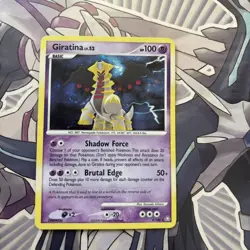 Pokemon TCG Card Giratina 4/146 Legends Awakened - Holo Rare - MP - Image 4