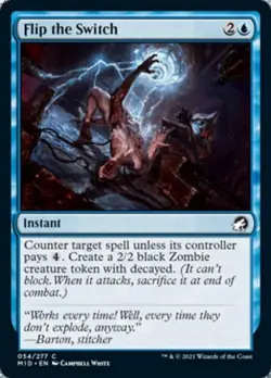 Flip the Switch -Foil Near Mint MTG Innistrad: Midnight Hunt - Image 1