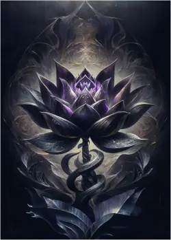 MTG Card Sleeves - Black Lotus - 100ct Matte Art Sleeves, - Image 1